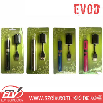 2014 New and Popular Ecigator Ecig E Cigarette Evod Vaporizer Pen Evod Battery Evod Starter Kit